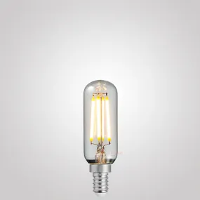 4W Tubular LED Bulb E12 Clear in Warm White