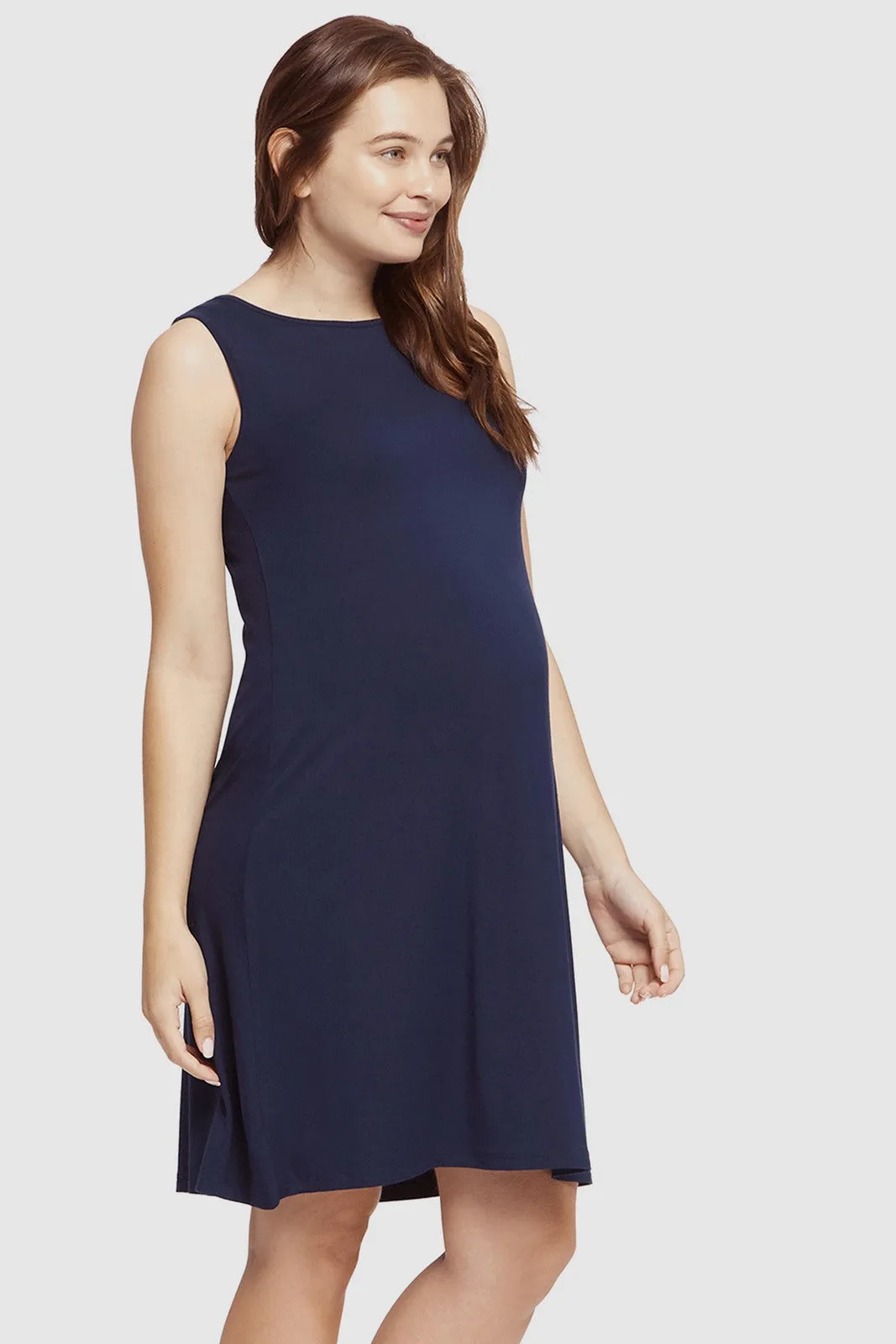 Adele Dress - Navy