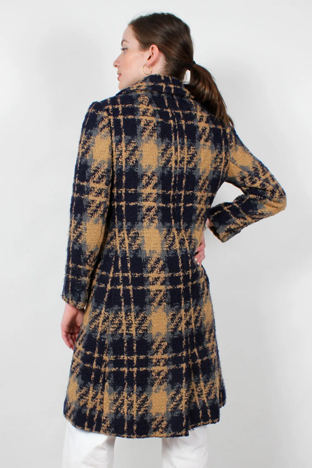 Adele Simpson Houndstooth Coat S/M