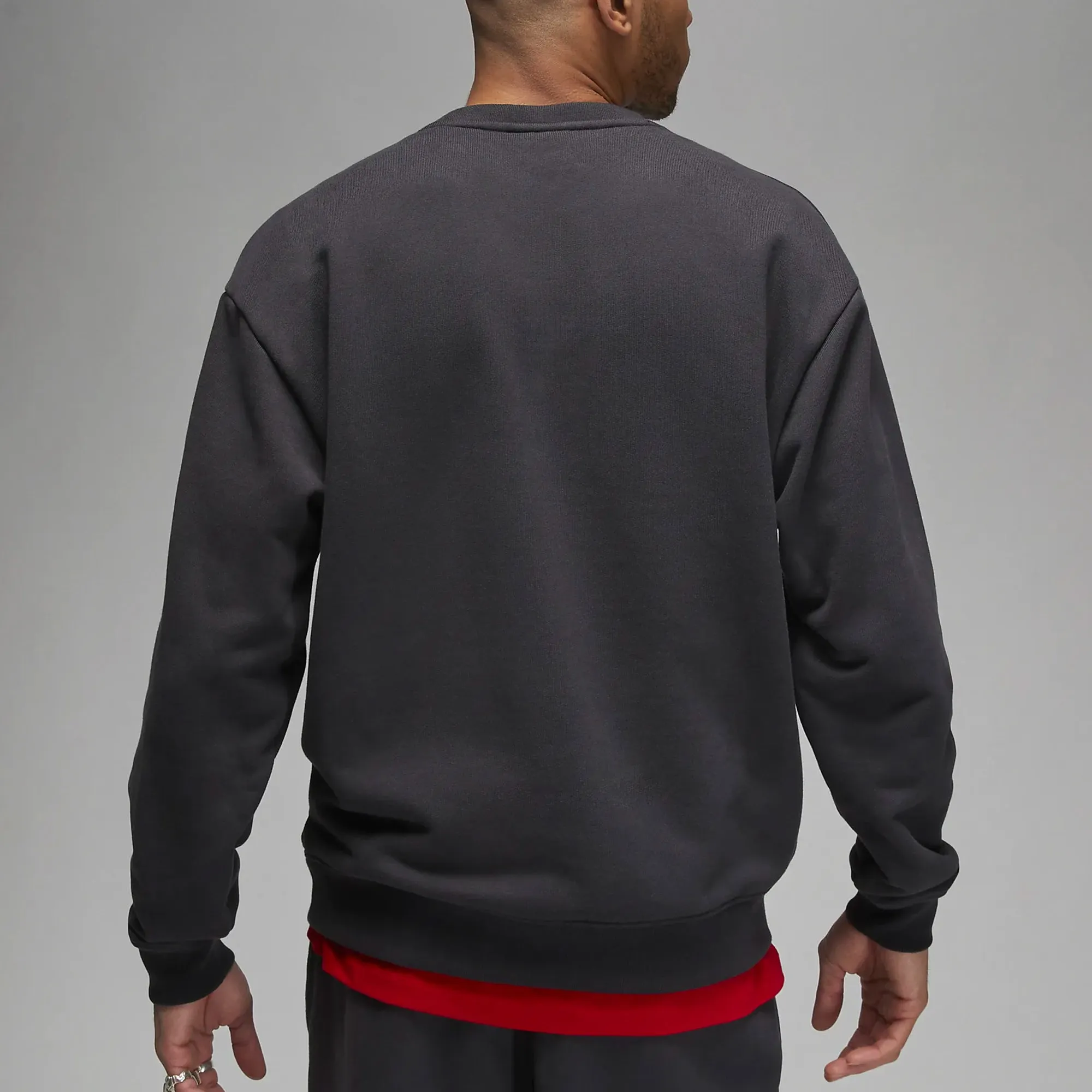 Air Jordan Mens Wordmark Fleece Crewneck