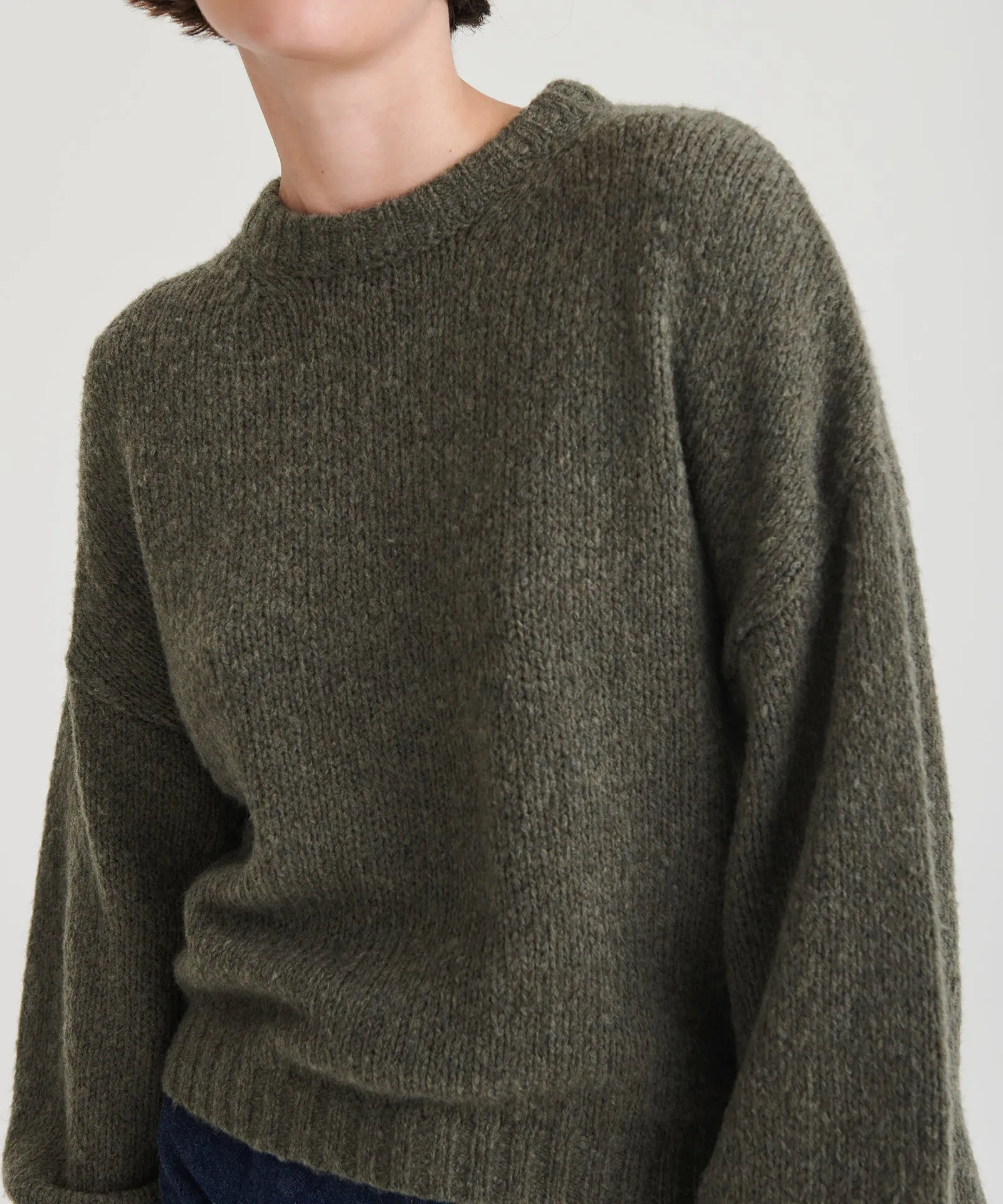 Airspun Crewneck Sweater