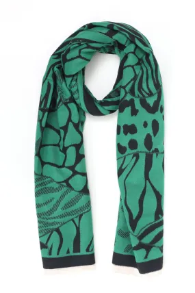 ALMAS WARM STOLE-GREEN