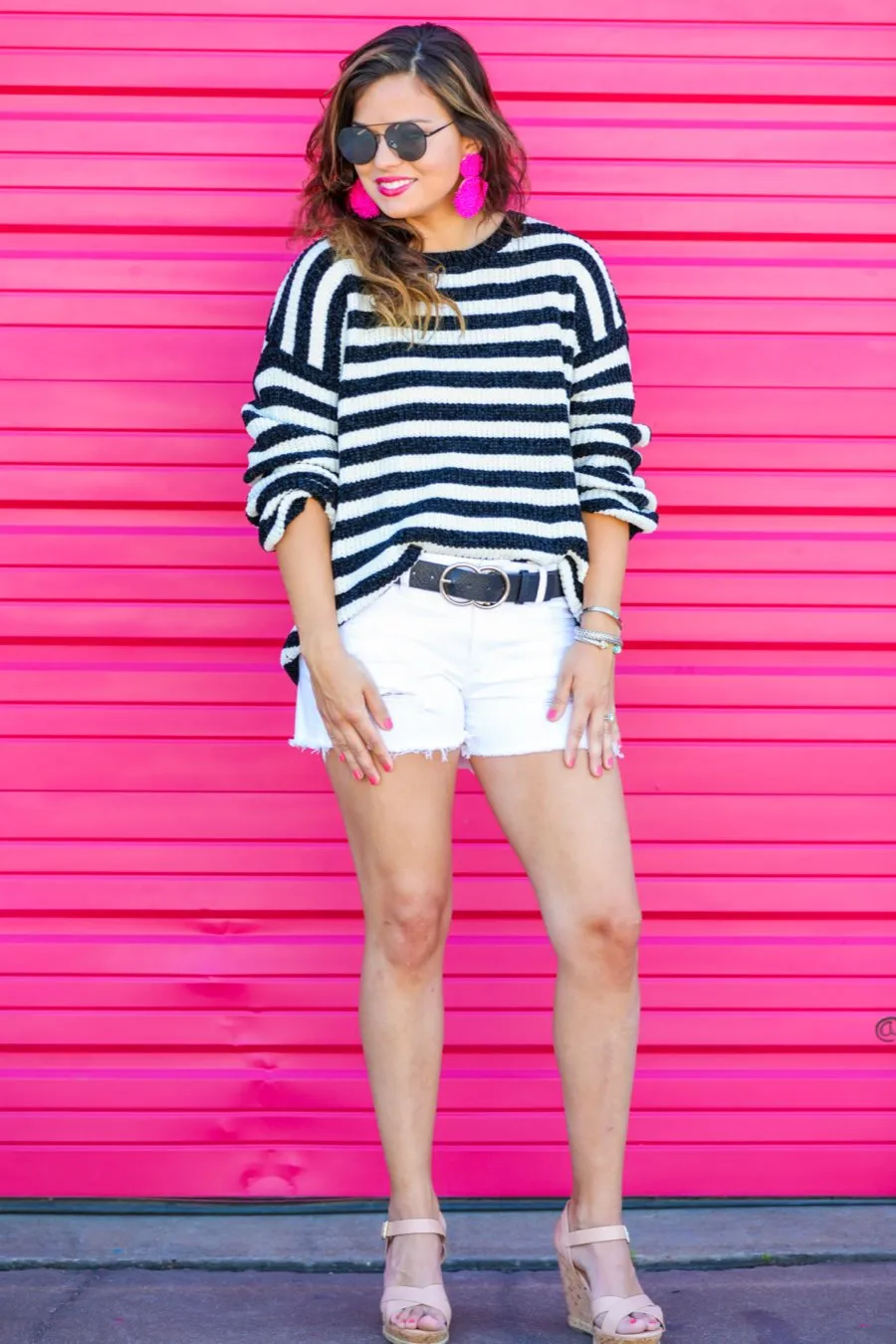 Ava Striped Sweater