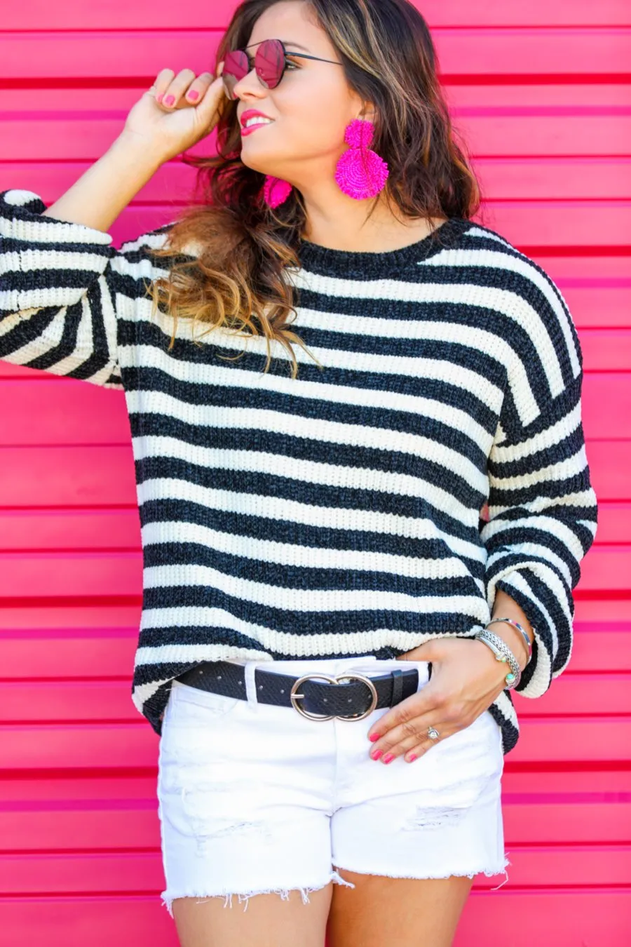 Ava Striped Sweater