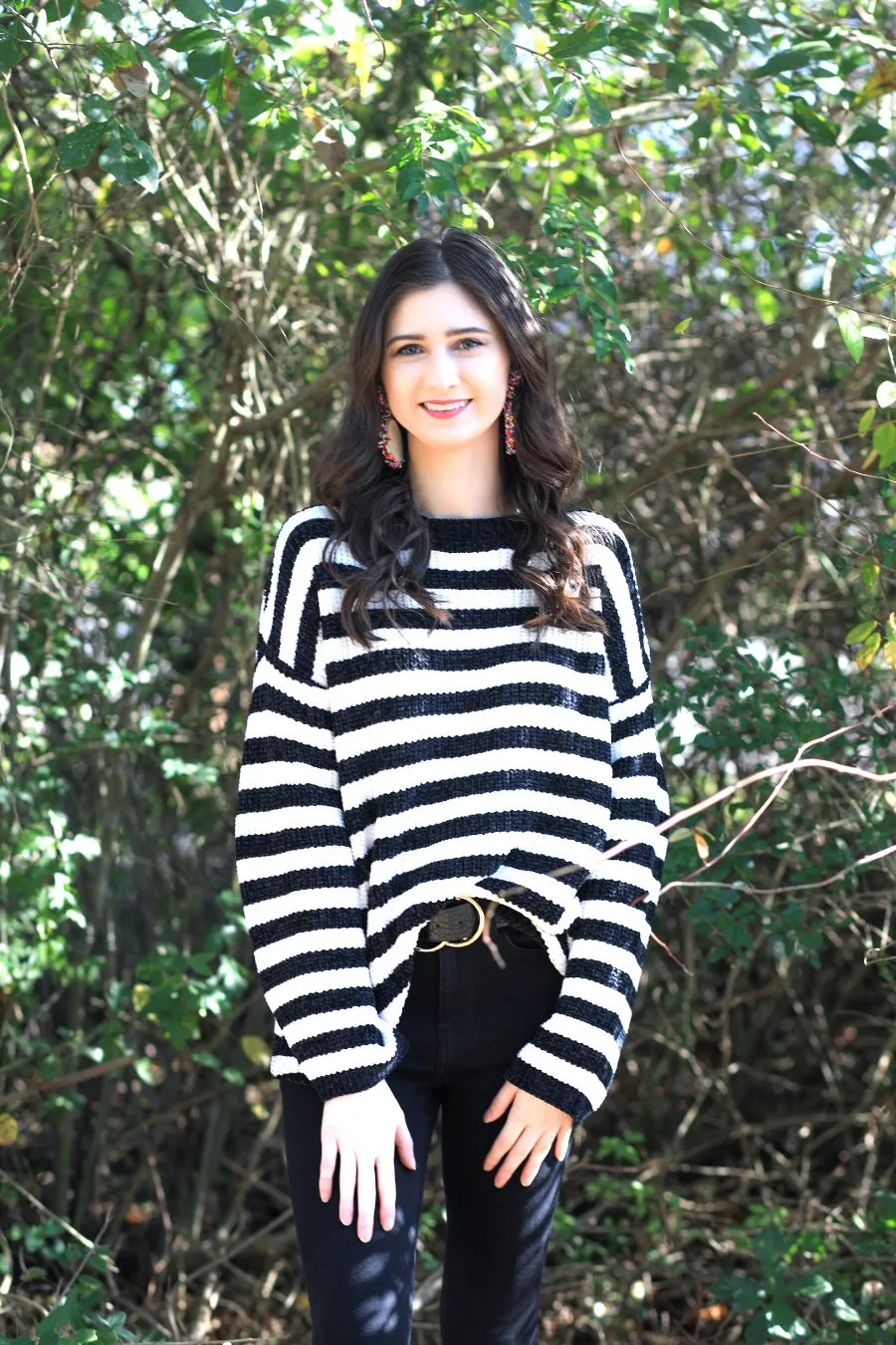 Ava Striped Sweater