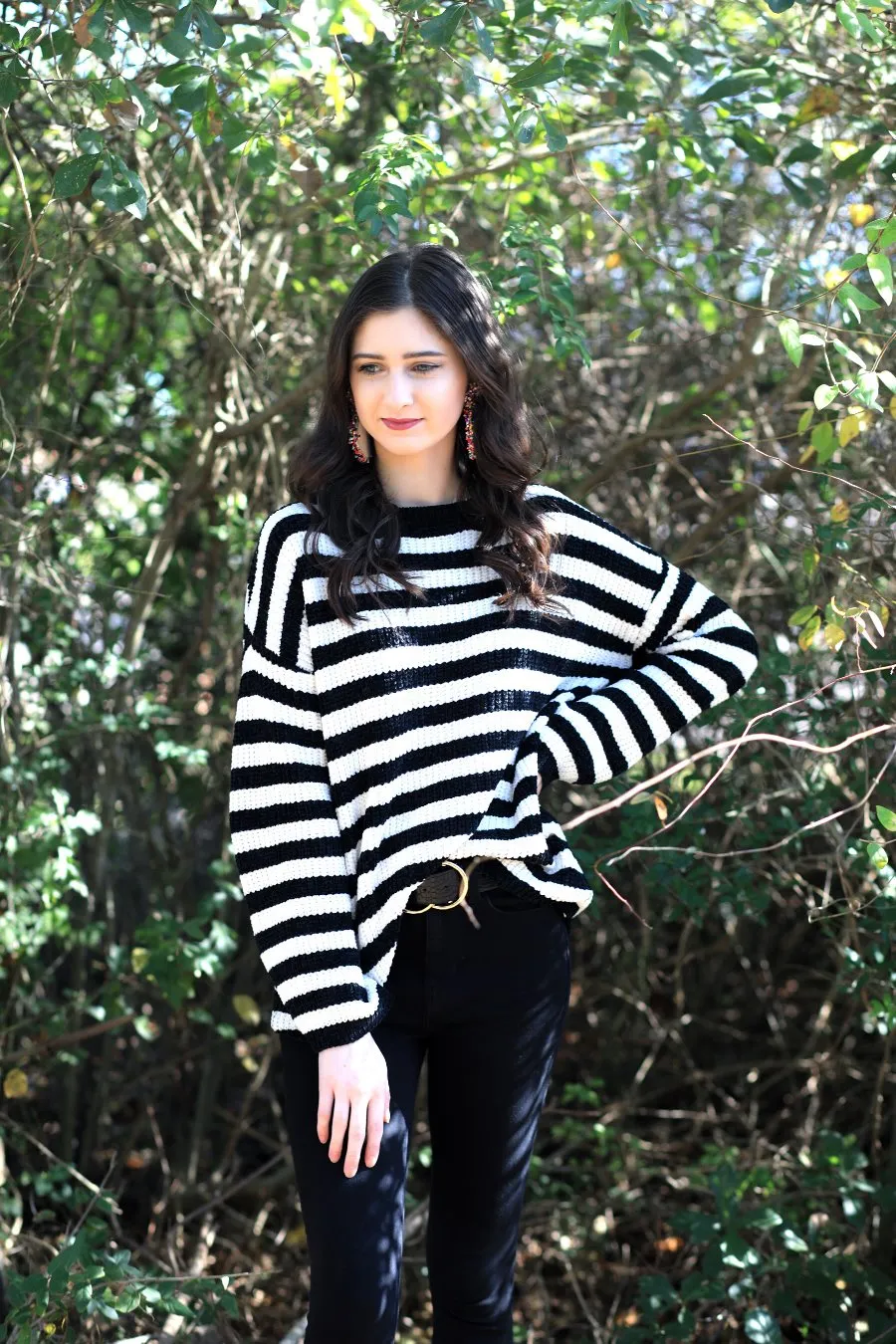 Ava Striped Sweater