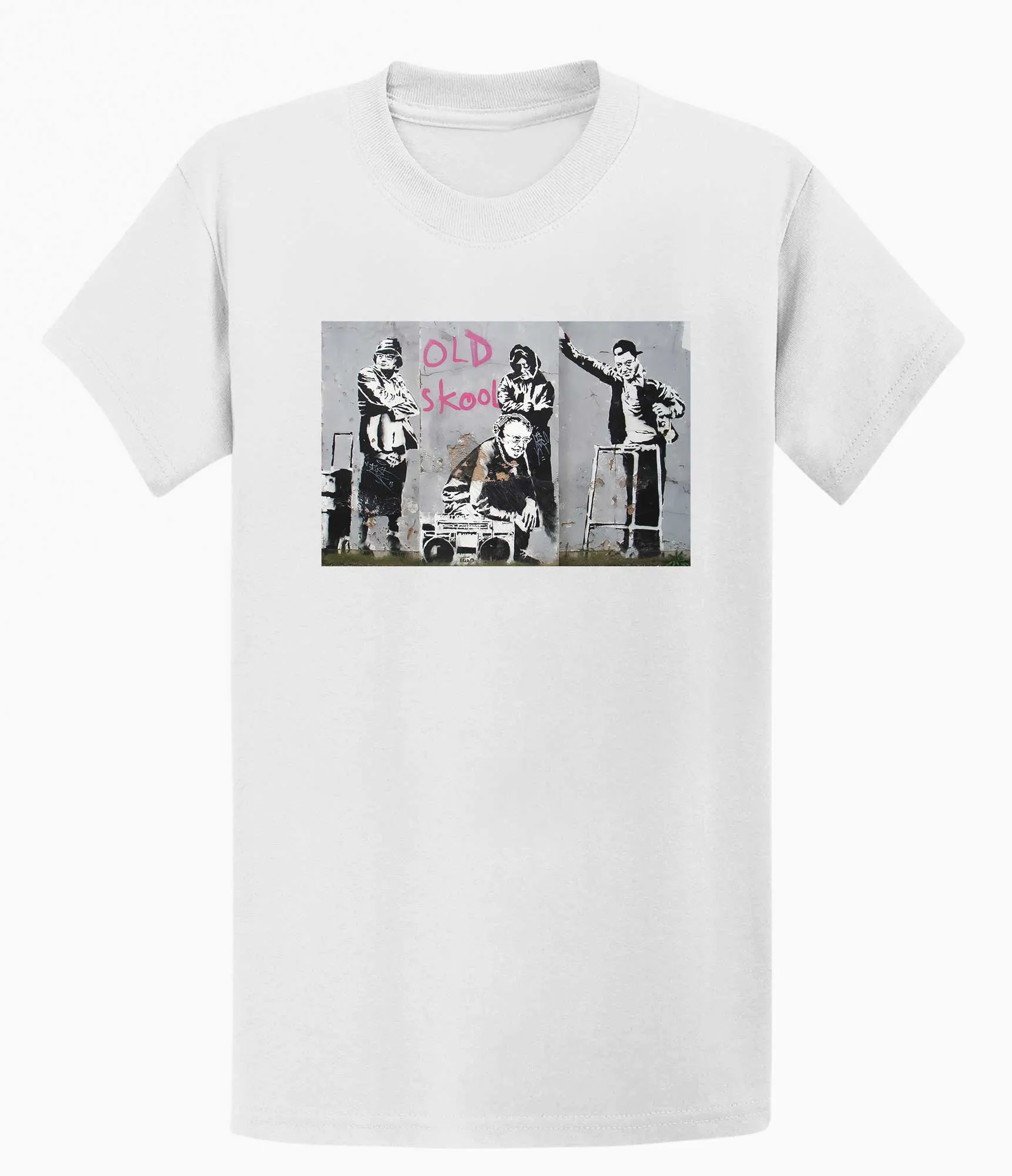 Banksy Unisex T-Shirt - Old Skool