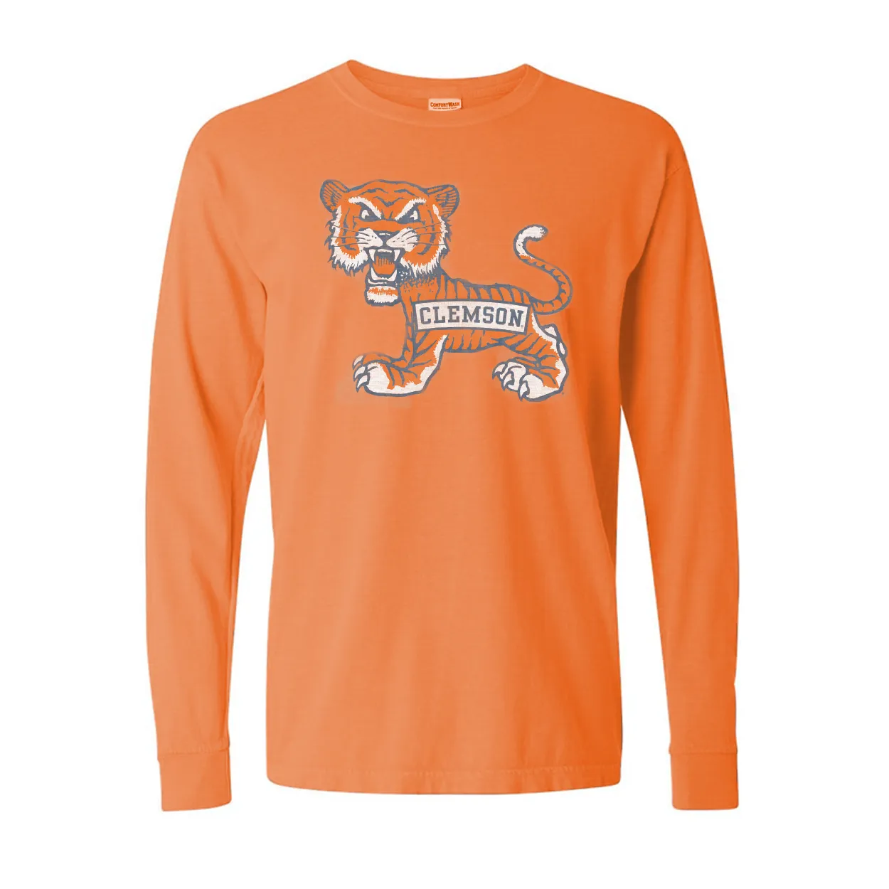 Big Ol' Old School Long sleeve- (Multiple Colors)