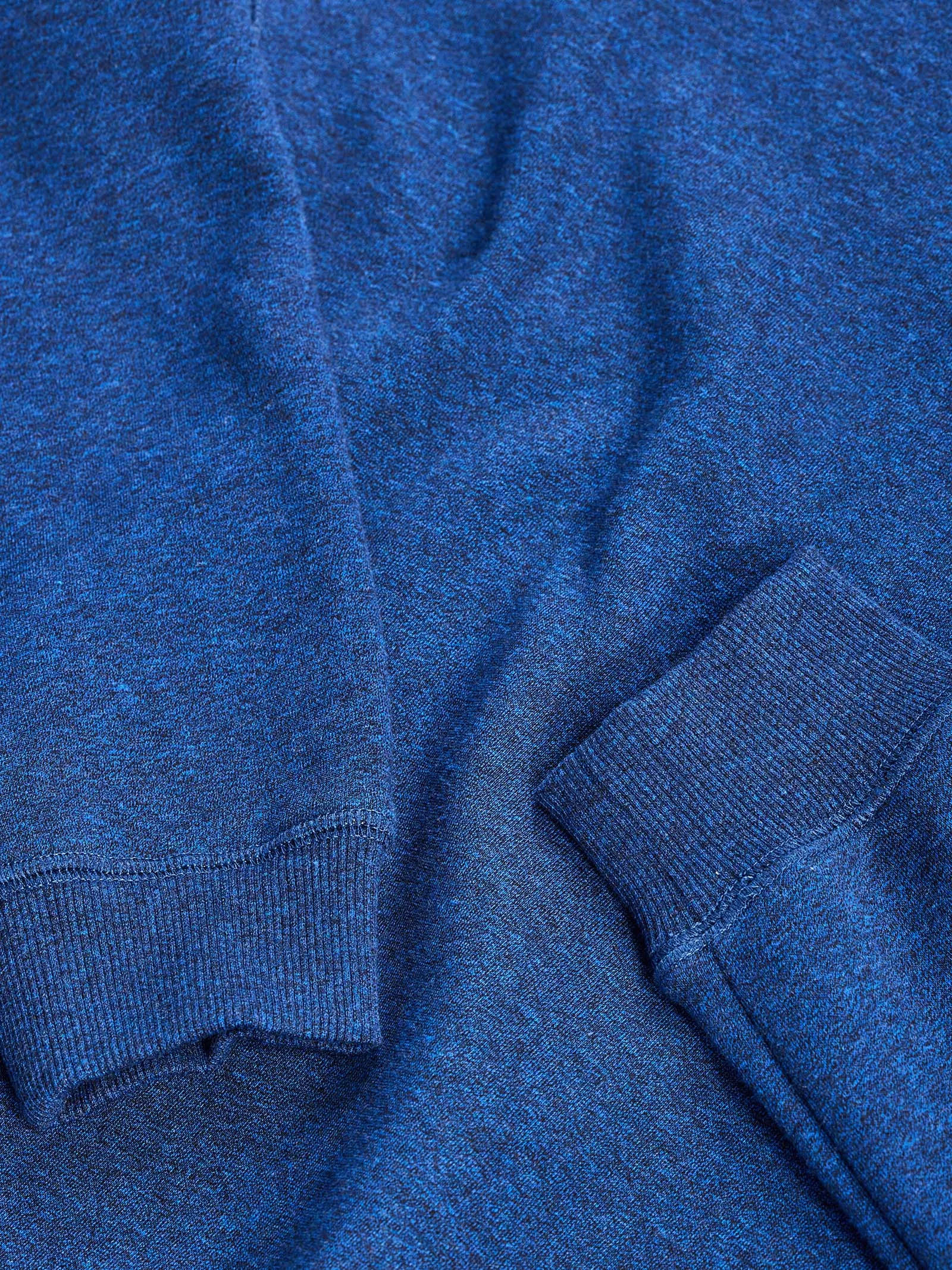 Blue Fleece Crew Neck Sweatshirt