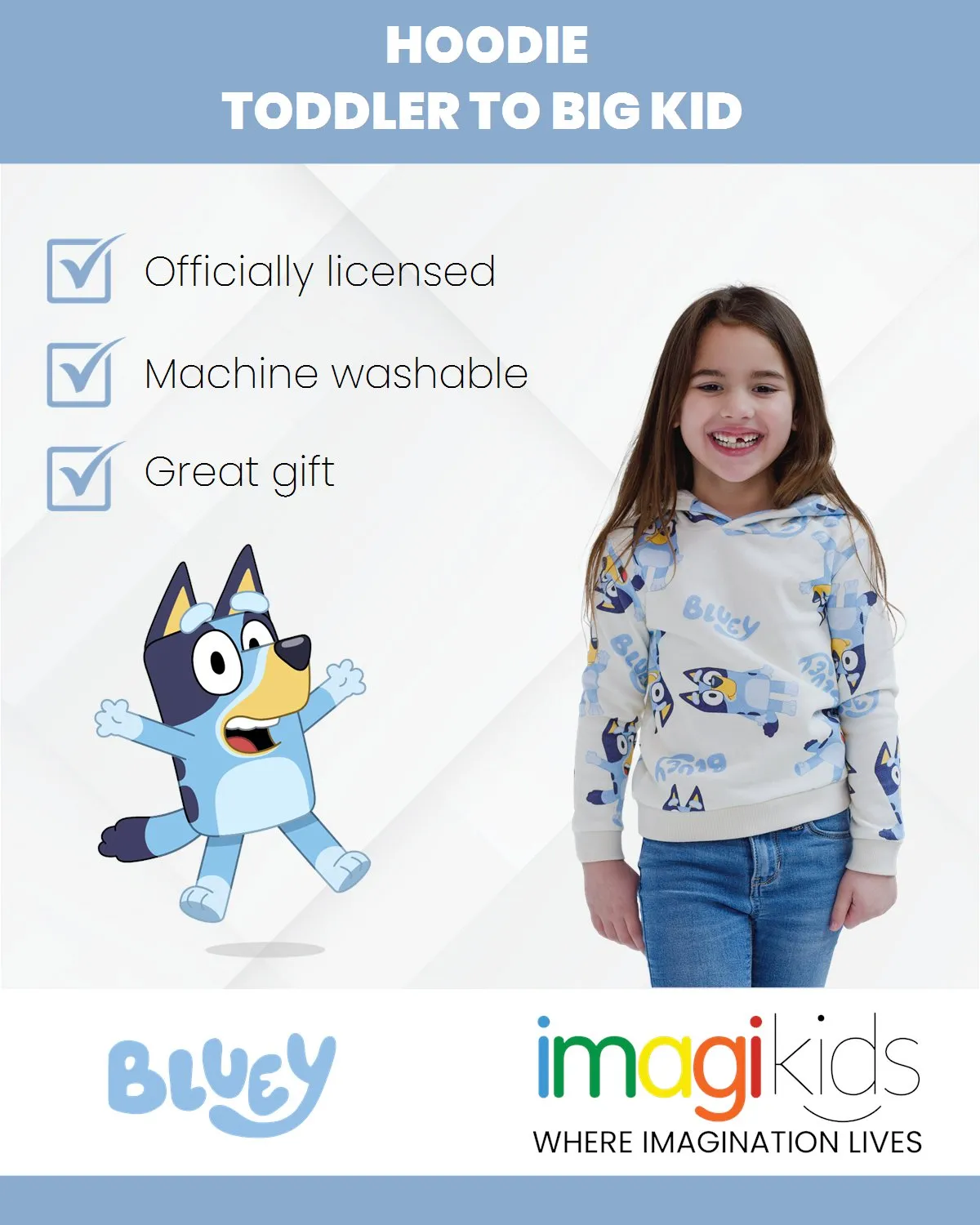 Bluey Fleece Hoodie