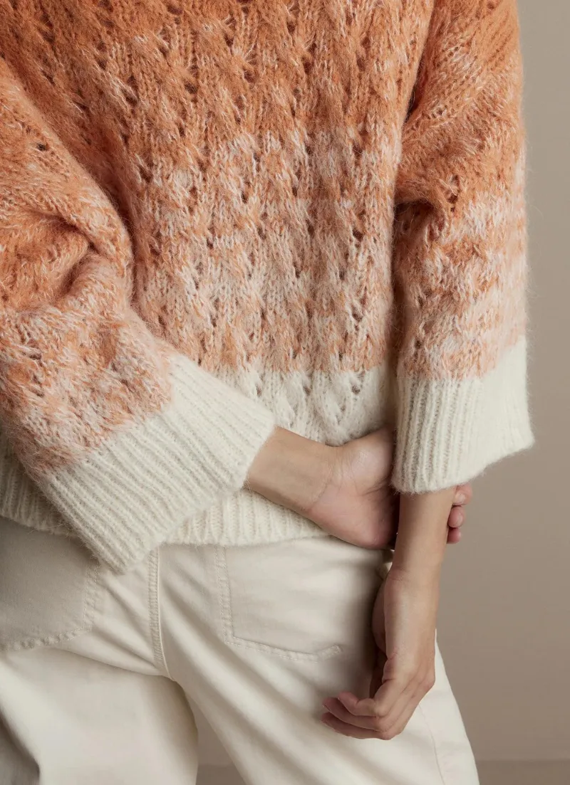 Boxy Degrade Sweater