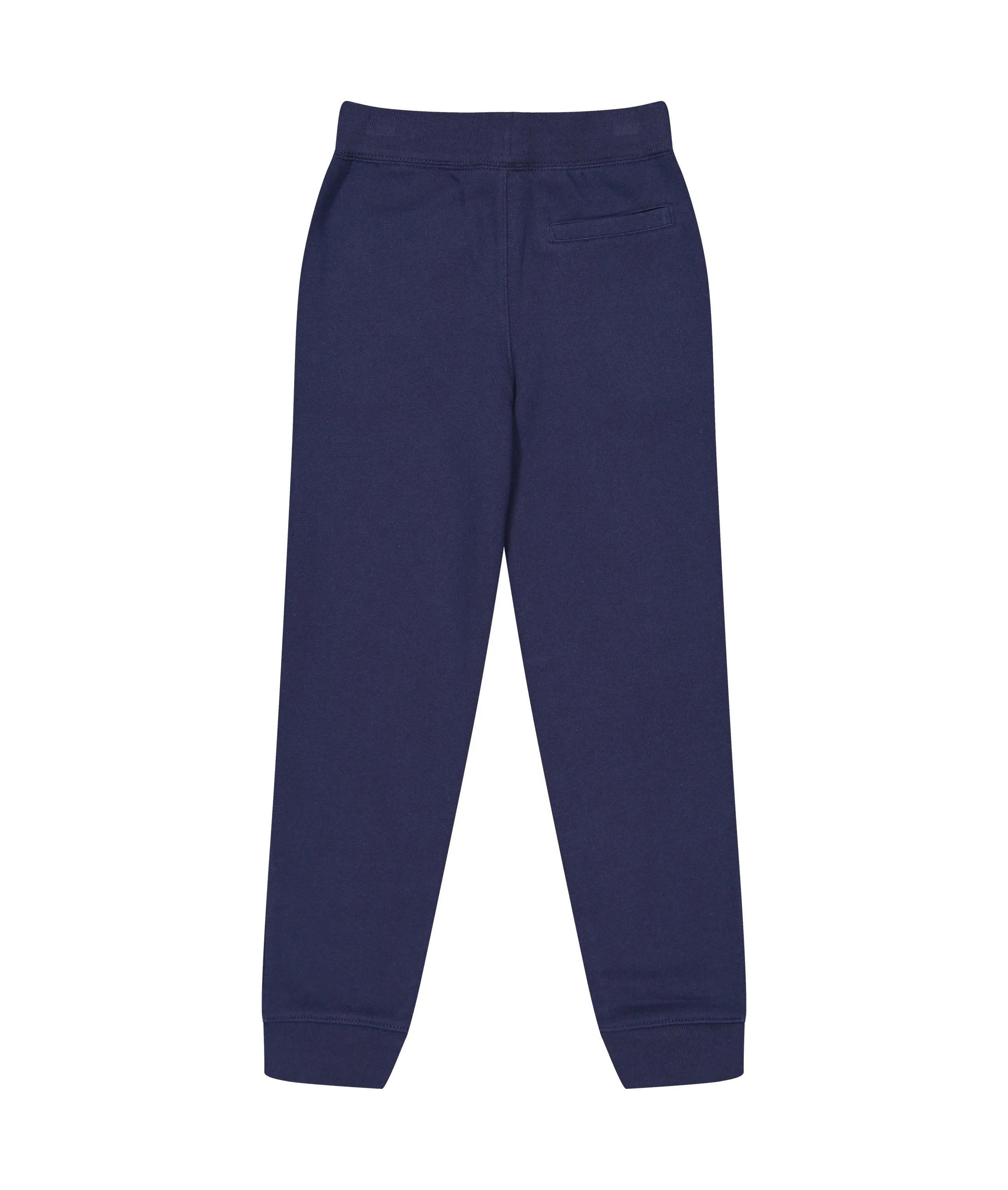 Boys Cotton Blend Fleece Jogger - Navy