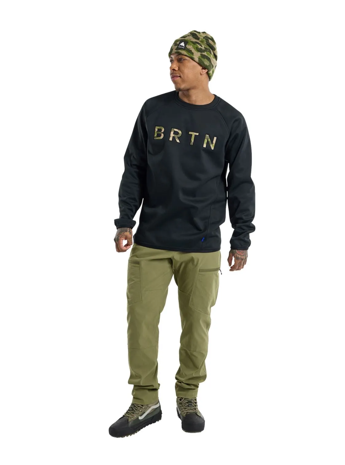 Burton Crown Weatherproof Pullover Crewneck Fleece