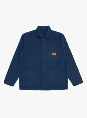 Canvas Coverall Jacket Navy