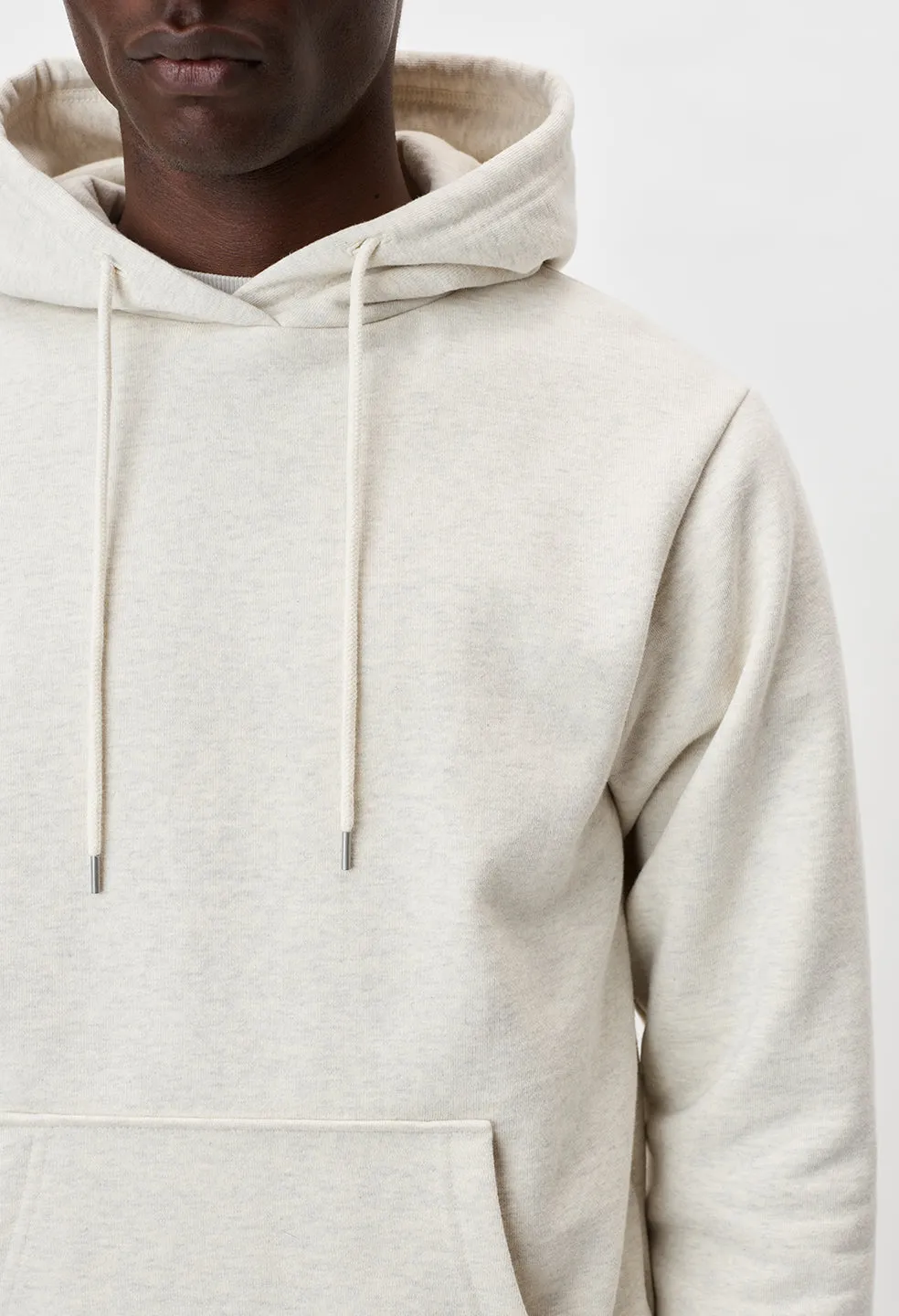 Cashmere Fleece Beach Hoodie / Heather Ash