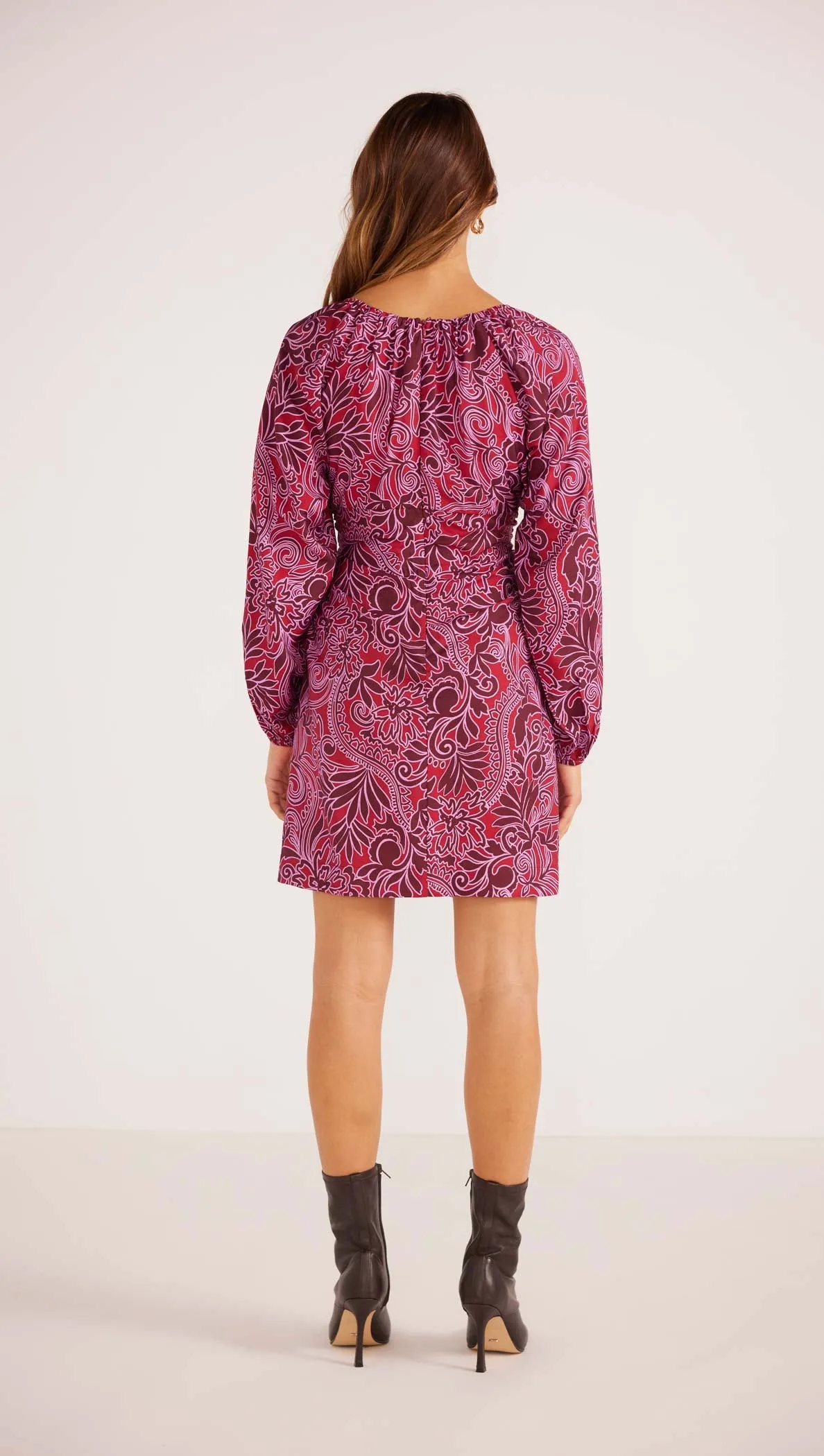 Chiara Ruched Mini Dress