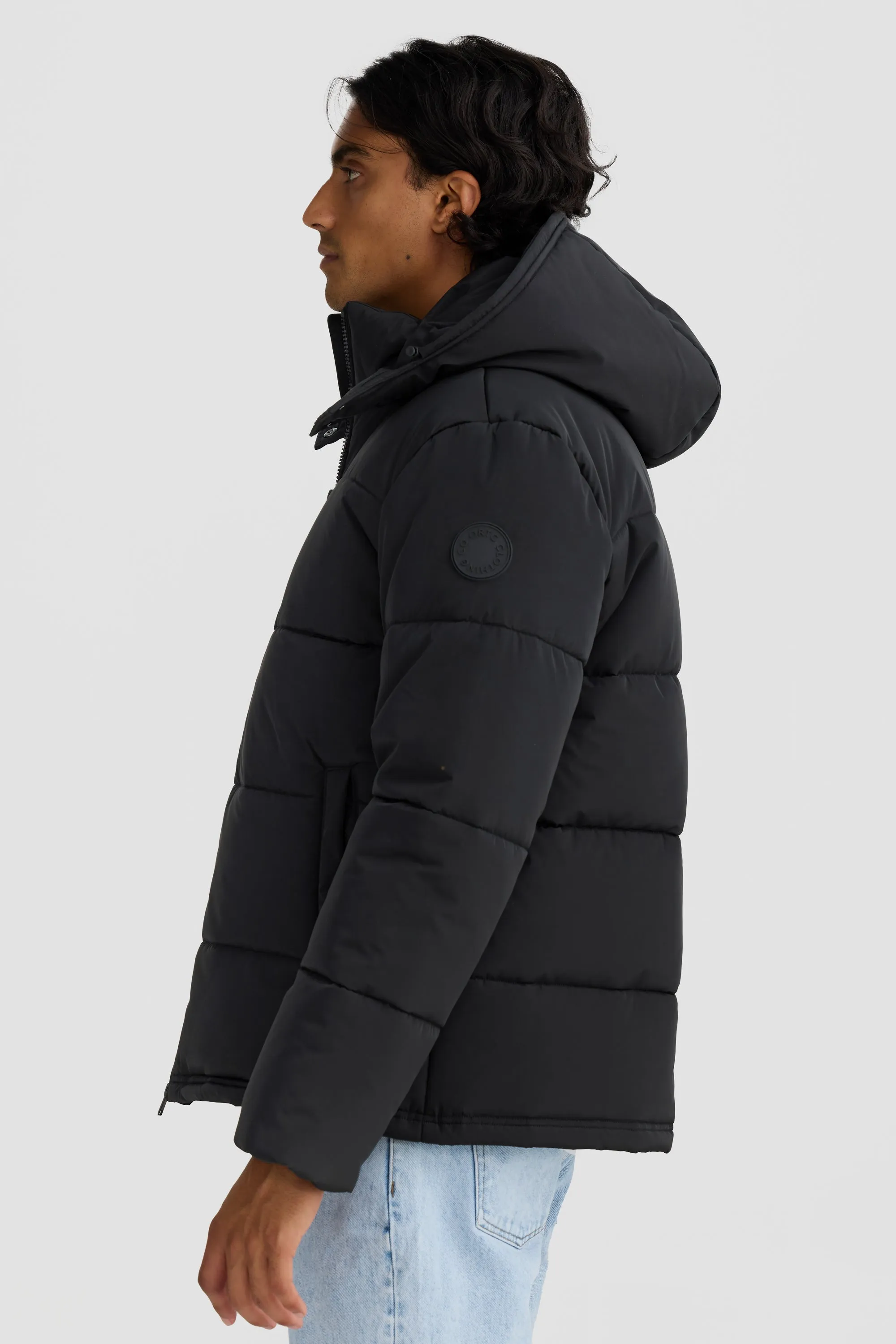 Colorado Black Puffer Jacket