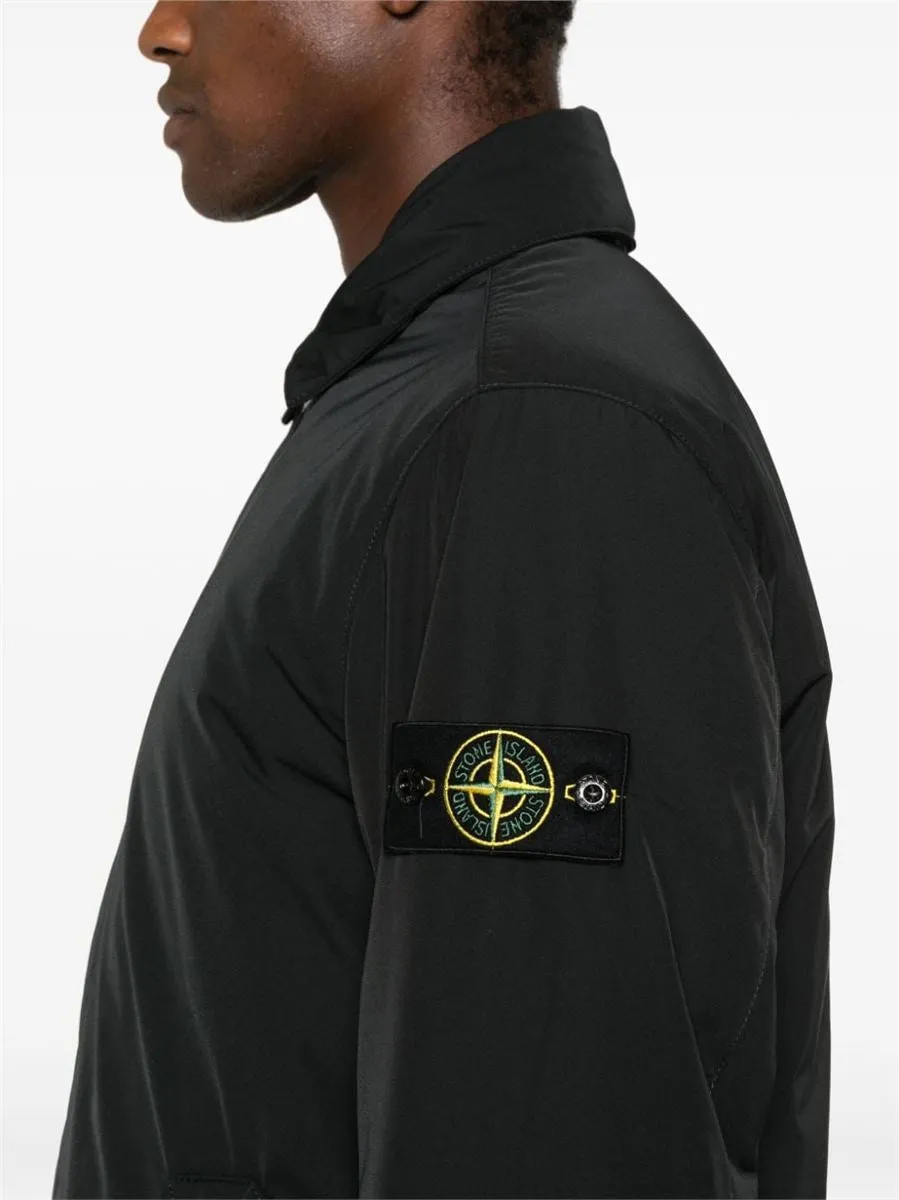 COMPASS-BADGE PADDED COAT