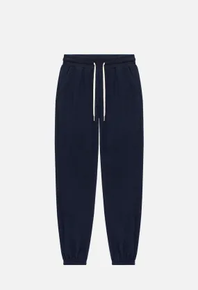 Corduroy Sweatpants / Navy