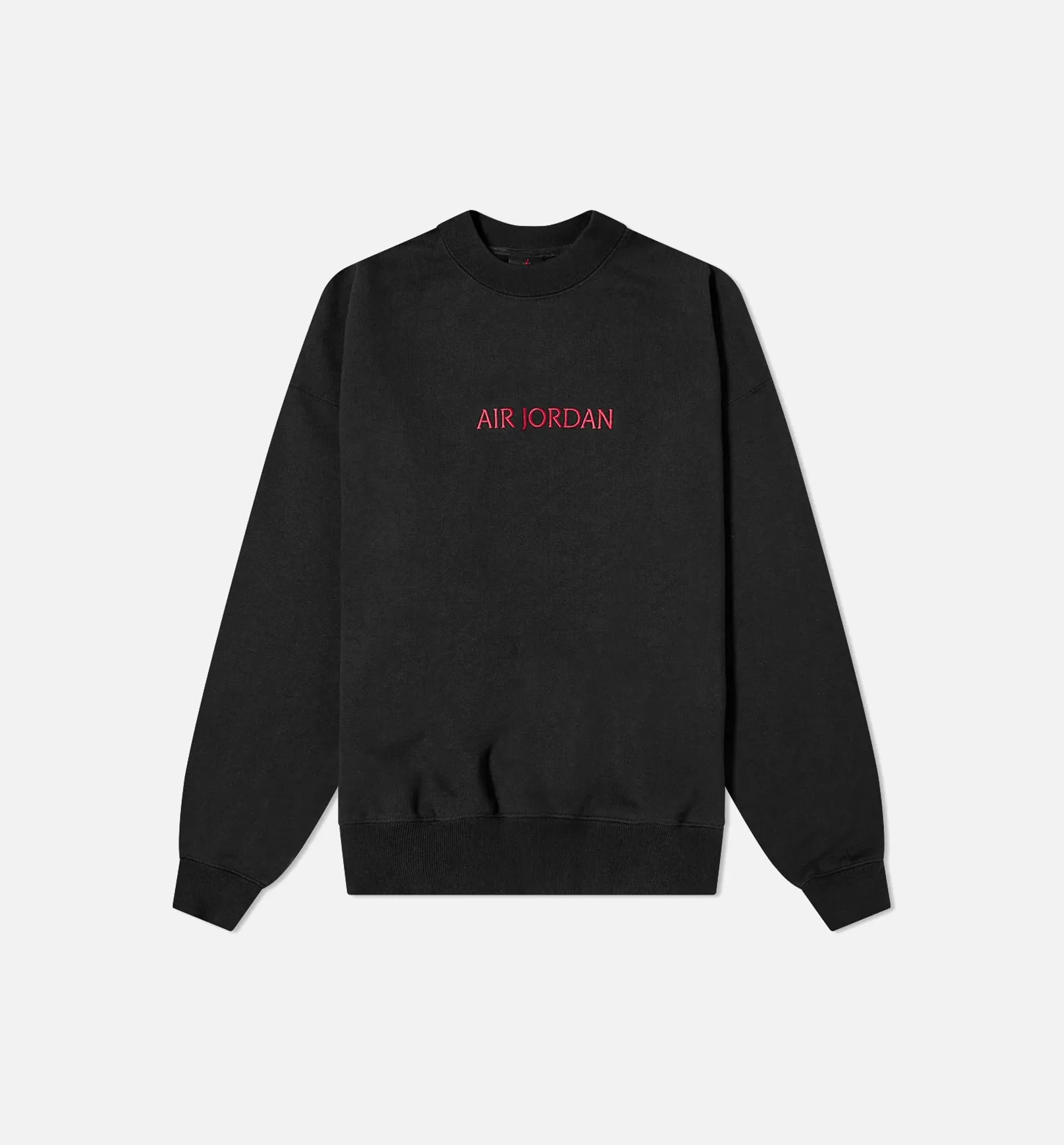 Crewneck Fleece Womens Crew - Black