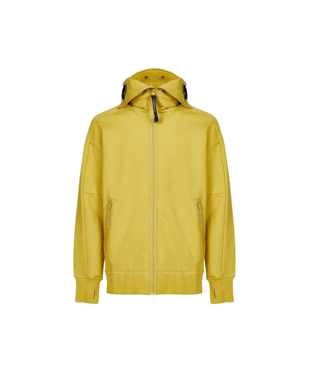 Diagonal Raised Fleece Zip