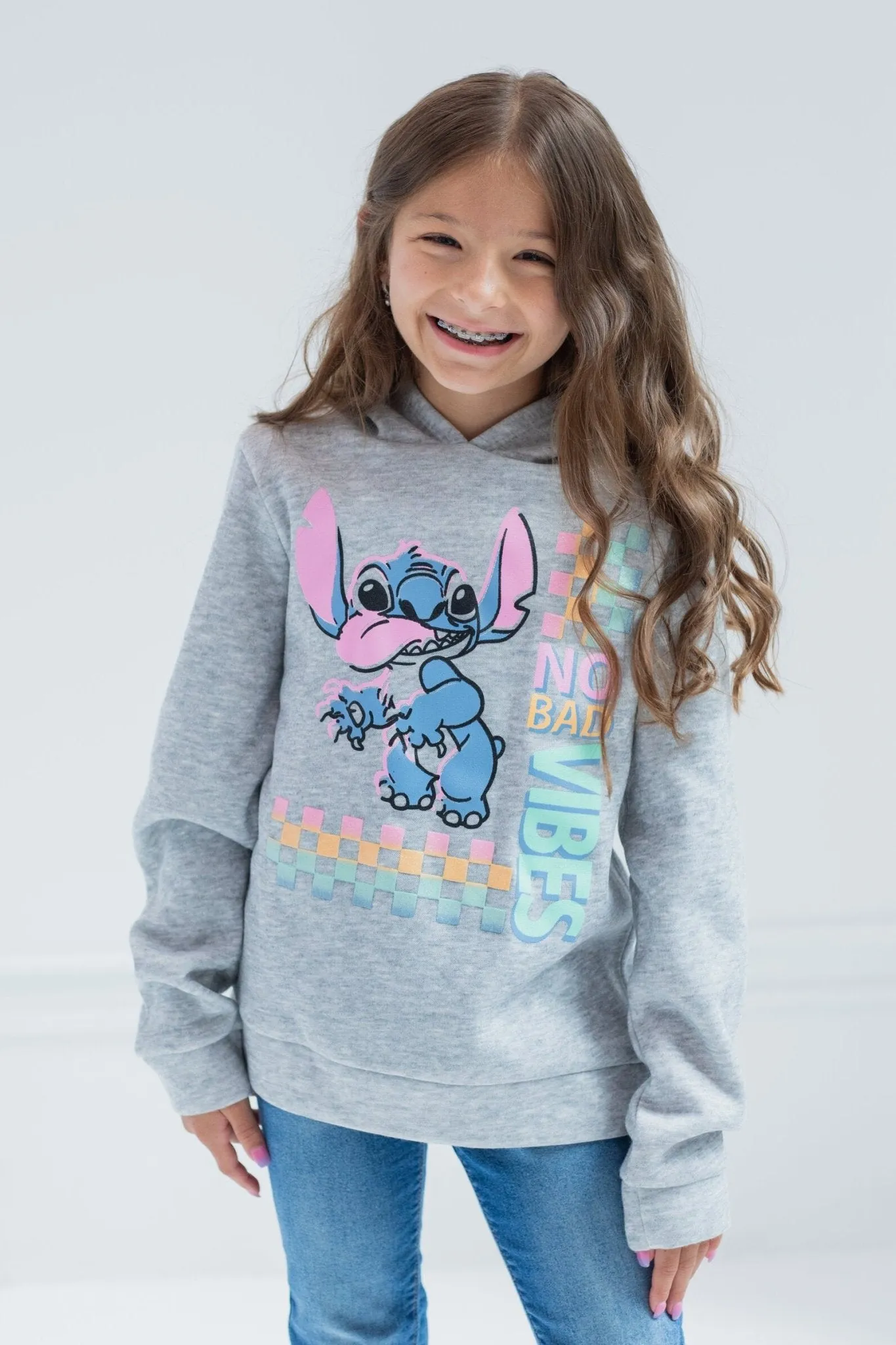 Disney Lilo & Stitch Fleece Pullover Hoodie