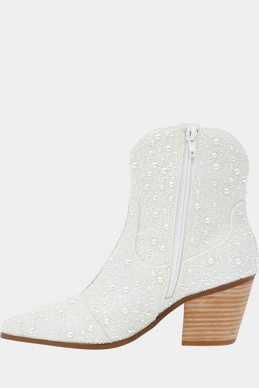 Diva Booties ~ Pearl