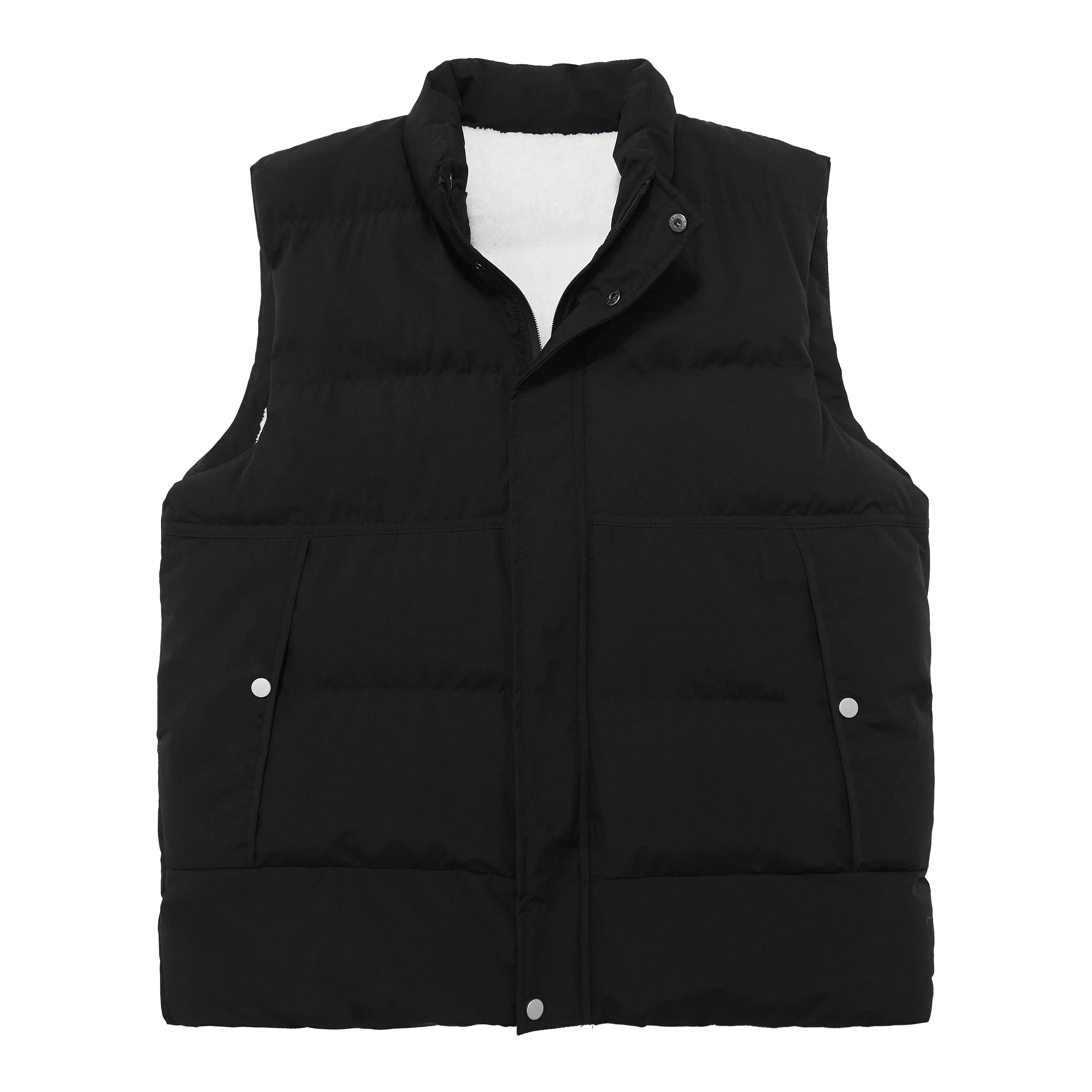 ESSENTIAL FLEECE POCKET VEST