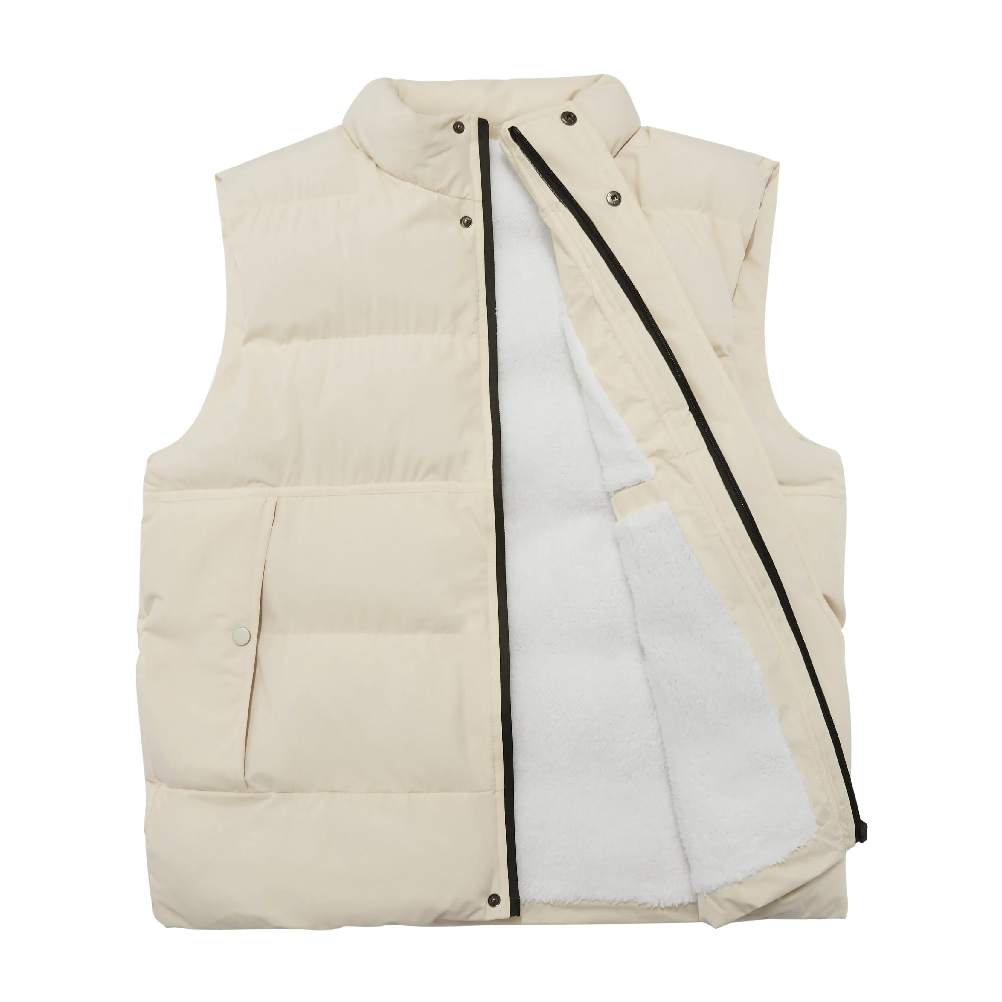 ESSENTIAL FLEECE POCKET VEST