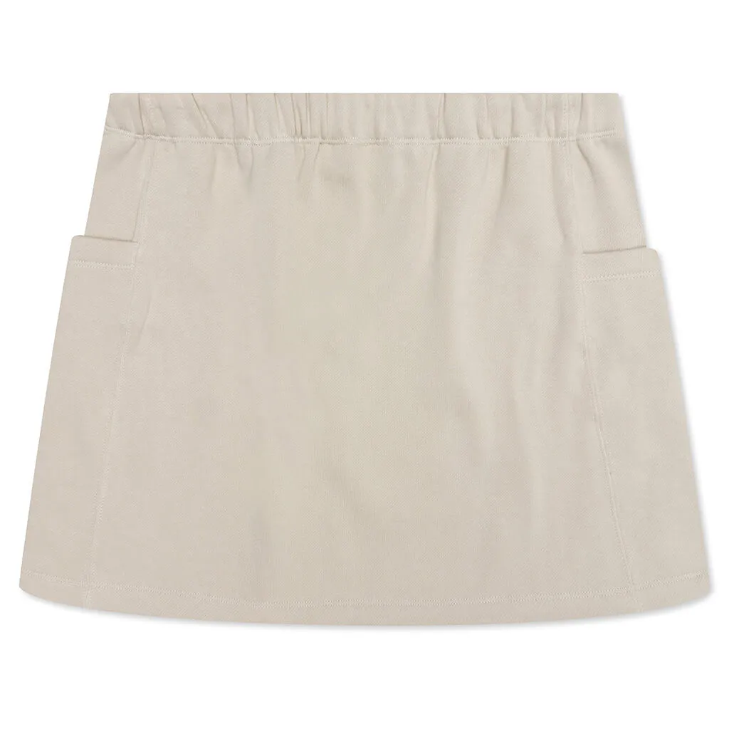 Essentials Women's Fleece Skirt - Wheat