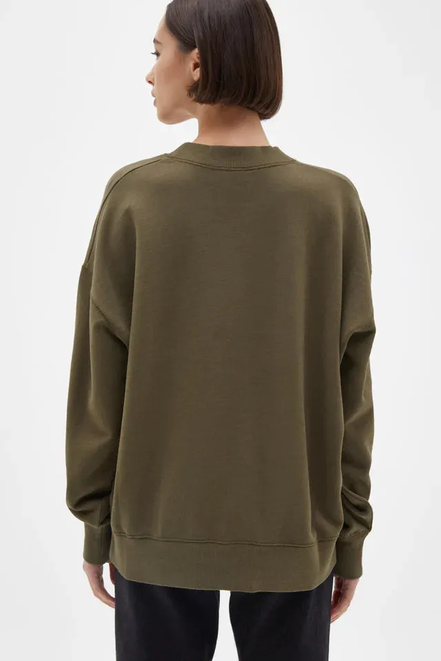 Established Fleece Olive