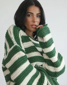 Everton Sweater (Green/Cream)