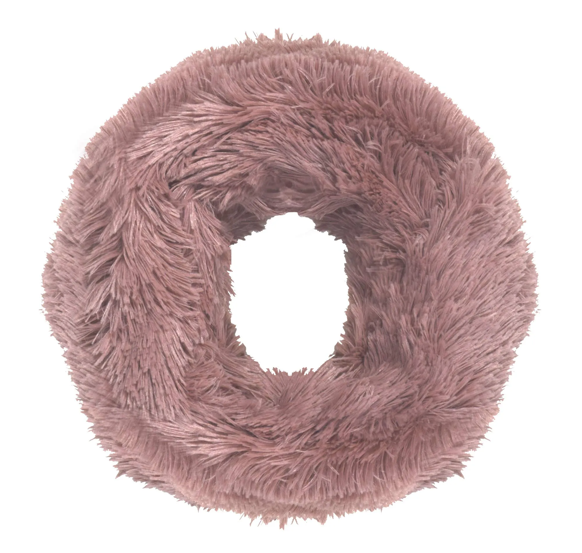 Faux Fur Warm Soft Thick Infinity Loop Circle Scarves Neck Warmers