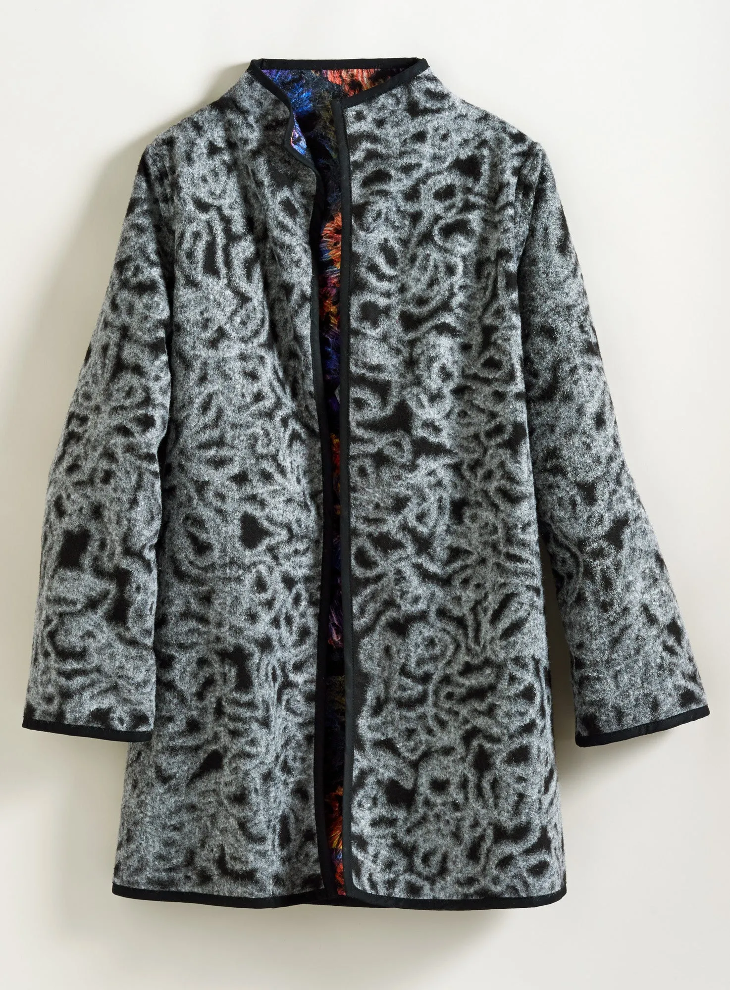 Fireworks Reversible Swing Coat