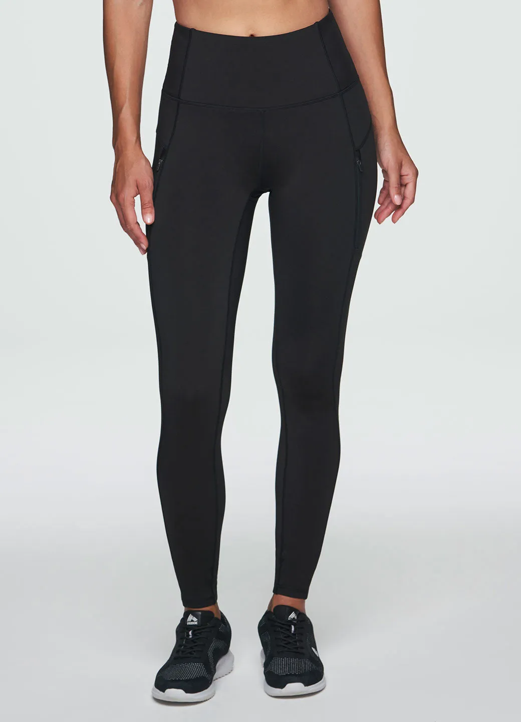 Fleece Lined Zip Pocket Legging