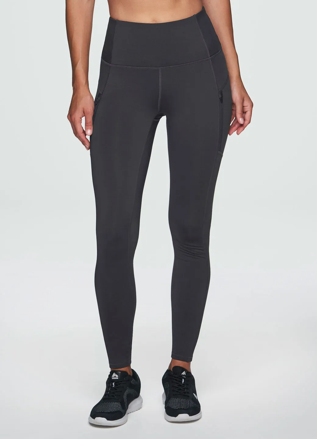 Fleece Lined Zip Pocket Legging