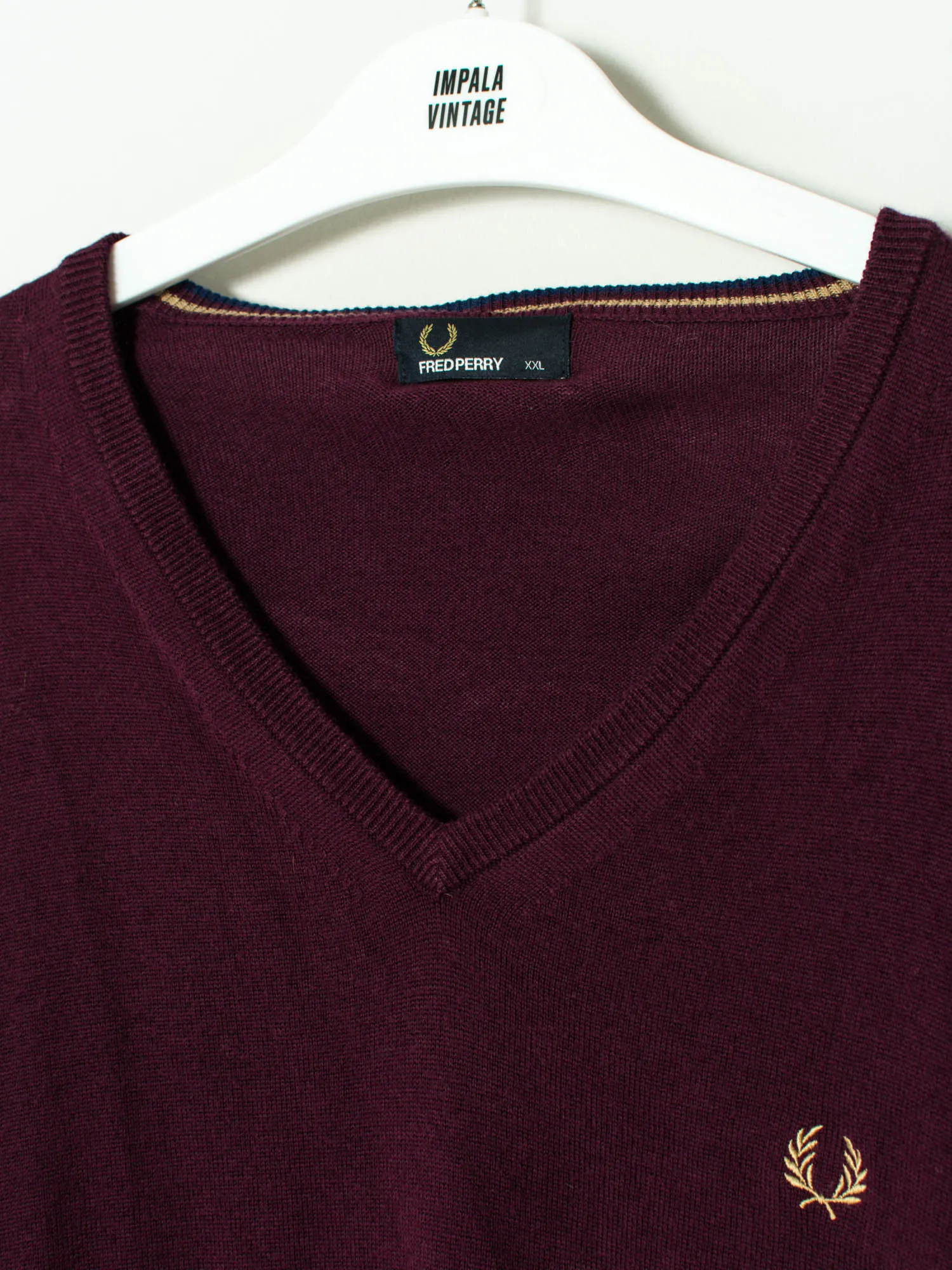 Fred Perry V-Neck Sweater