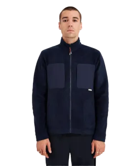 Full Zip Fleece Jacket - Navy