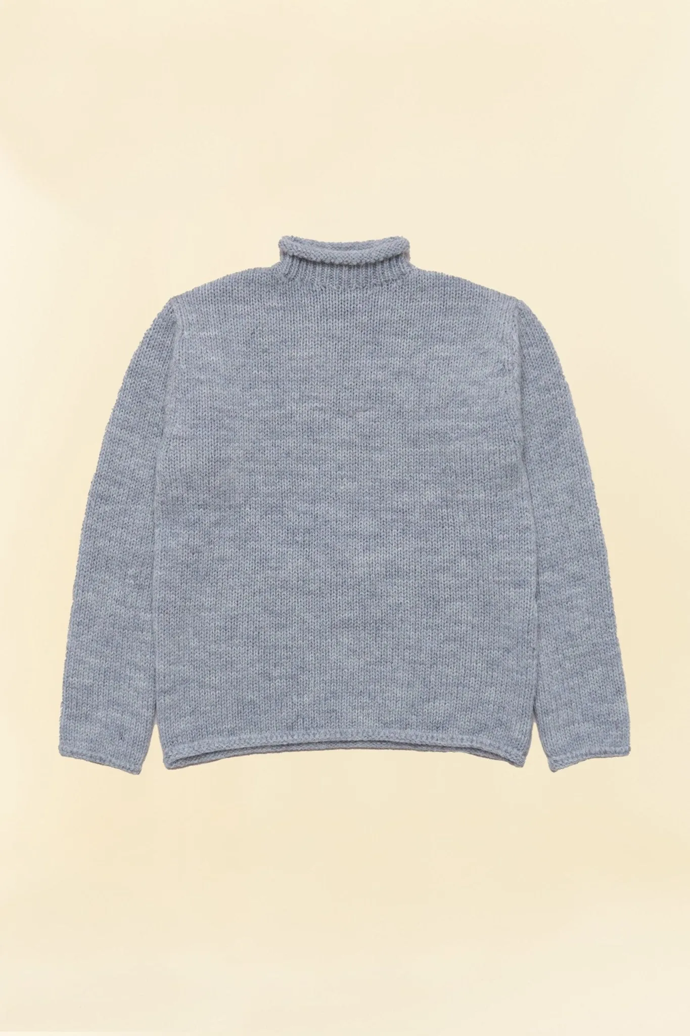 Fullcount Old Fisherman Wool Sweater - Heather Grey