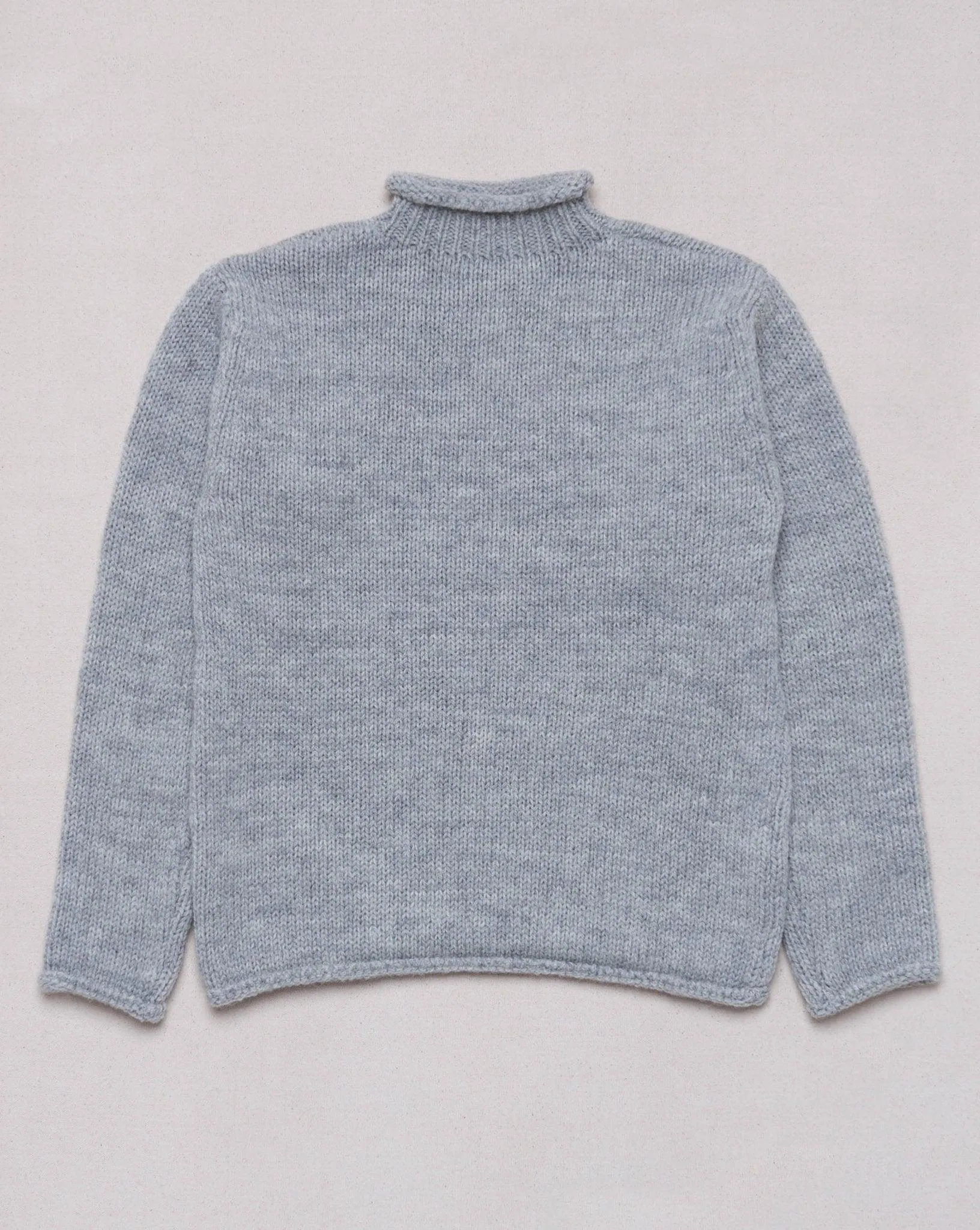 Fullcount Old Fisherman Wool Sweater - Heather Grey