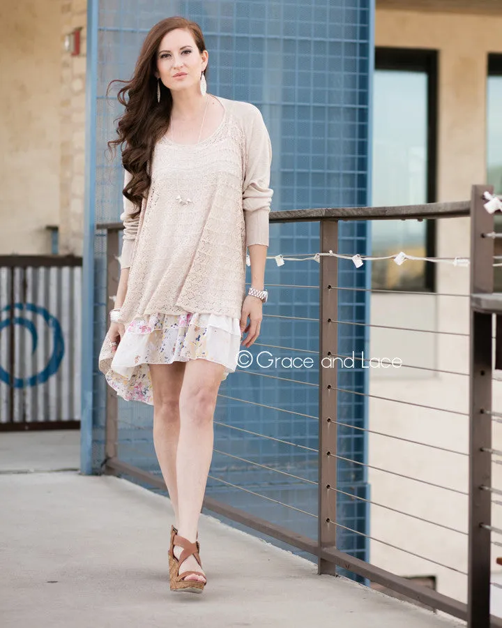 Grace & Lace Chiffon High-Low Extenders