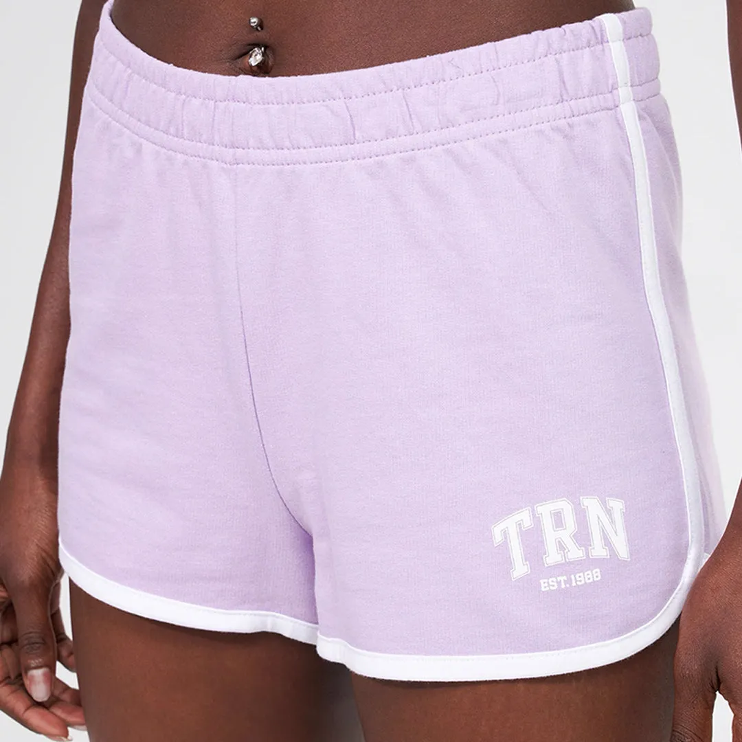 High Waist Fleece Shorts