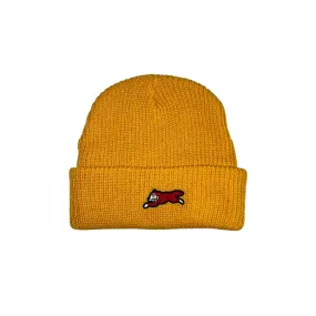 Icecream Igloo Knit Cap (Old Gold)