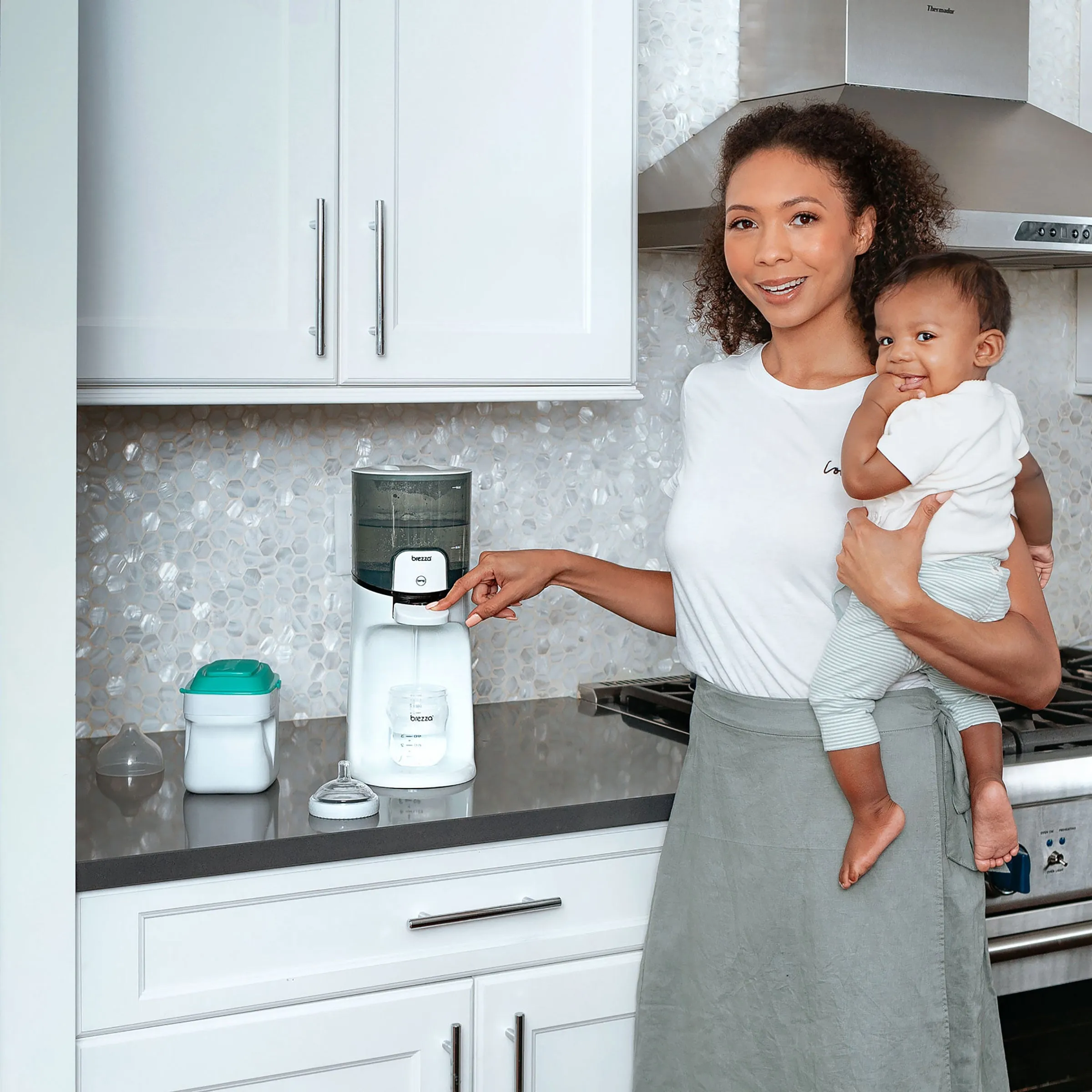 Instant Water Warmer For Baby Bottles - Instantly Dispenses Warm Water