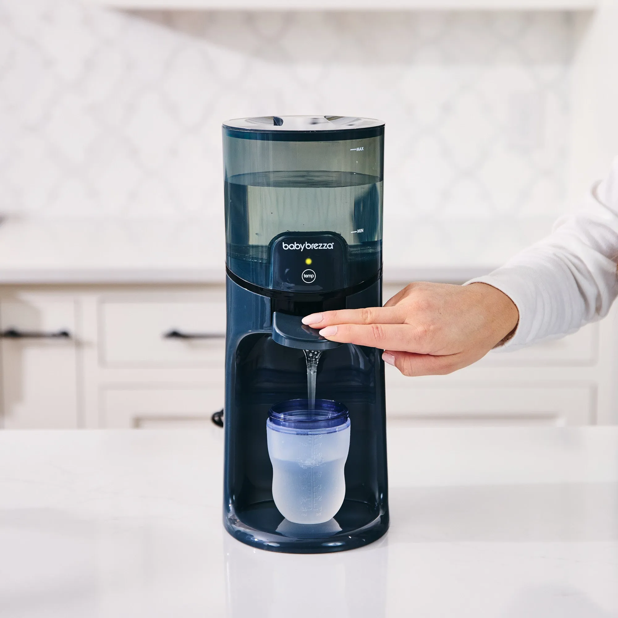 Instant Water Warmer For Baby Bottles - Instantly Dispenses Warm Water