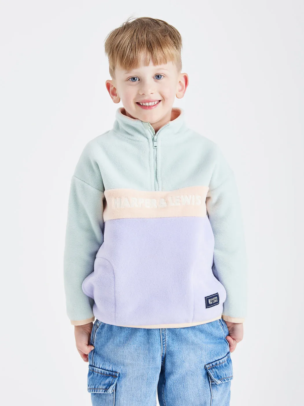 Kids Mellow 1/4 Zip Fleece