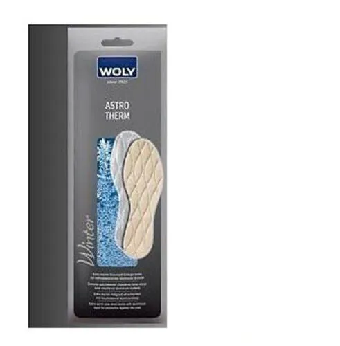 Ladies Mens Insoles Fleece Wool Astro Therm Aluminium Extra Warm Lined Woly New