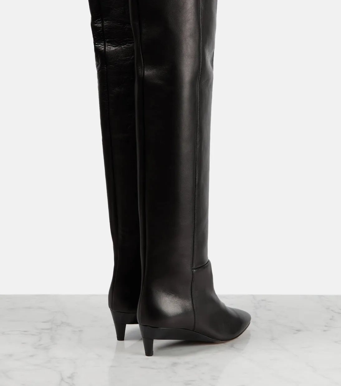 Lisali Isabel Marant leather boots, black