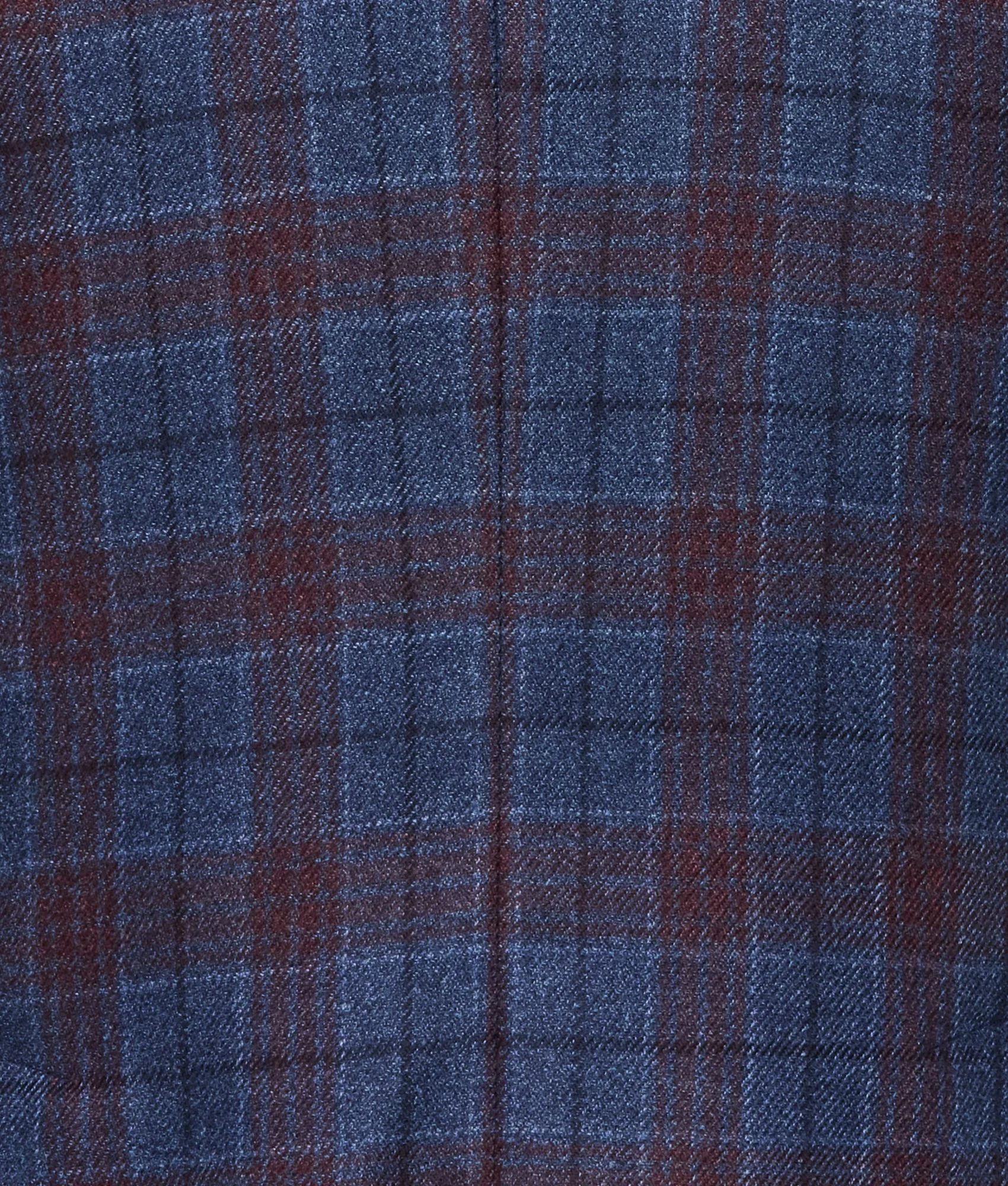 Lucchese Sport Coat :: Denim Blue/Red Plaid