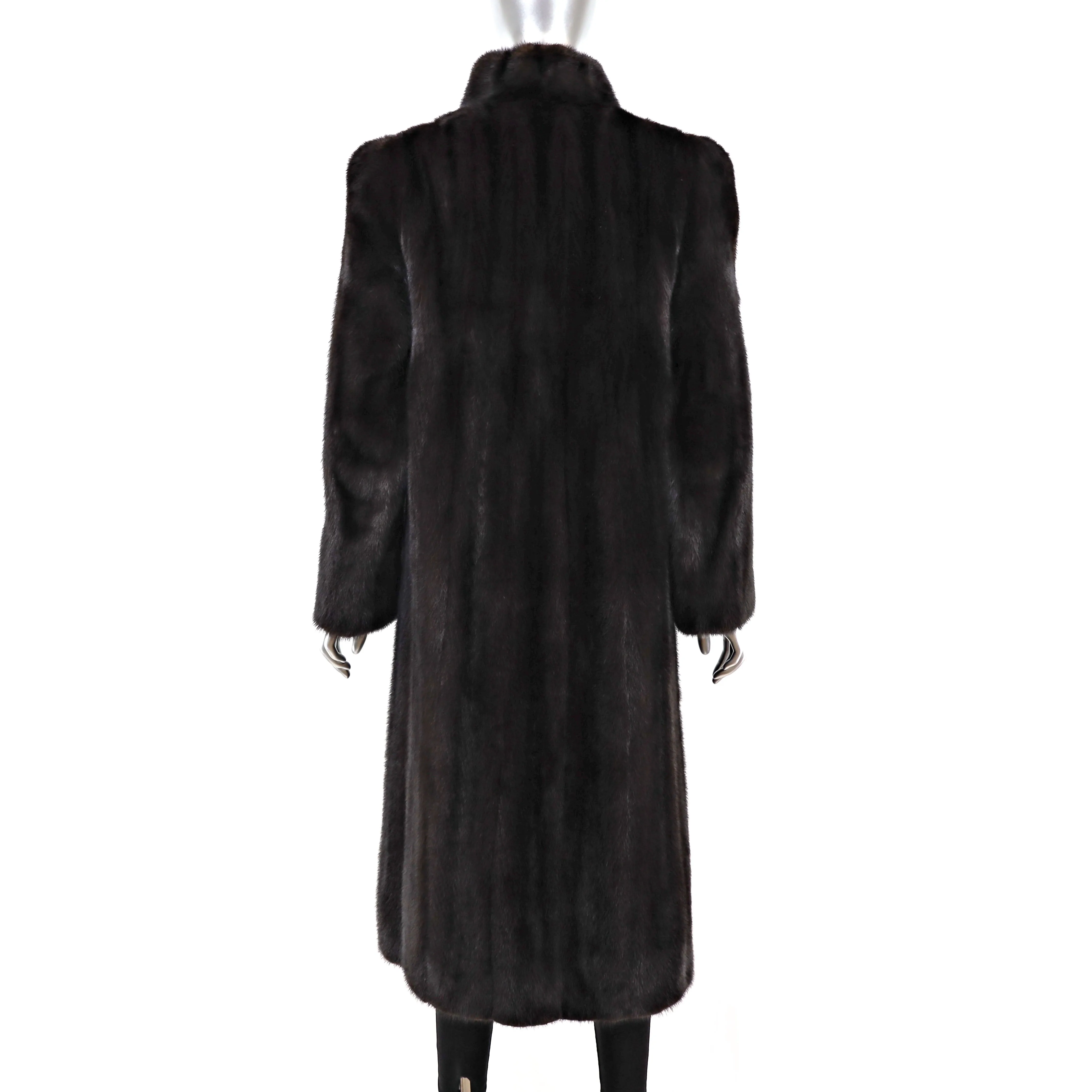 Mahogany Mink Coat- Size S-M